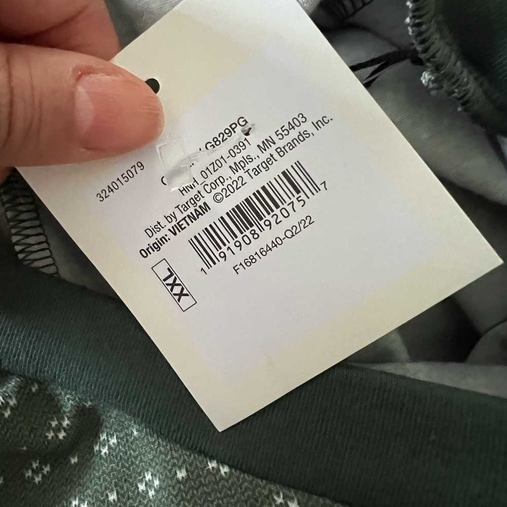 NWT Hearth & Hand with Magnolia Allover Fleck Long Sleeve Union Suit XXL - Picture 5 of 5
